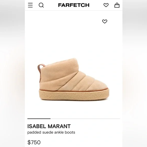 Isabel Marant padded ankle boot - Picture 7 of 7